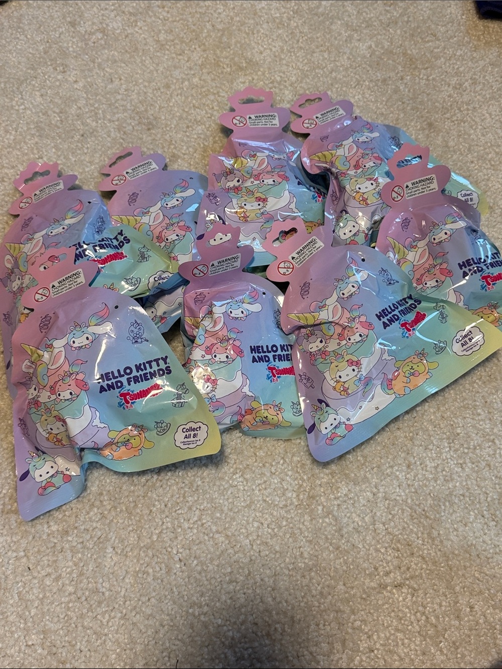 Sanrio Hello Kitty and Friends Blind Bag - Pastel Pink, Purple, Blue